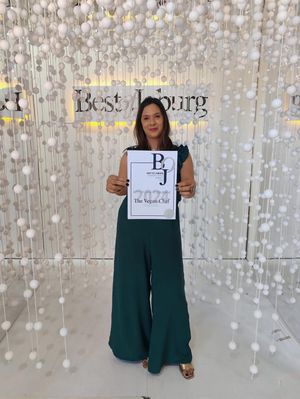 Best Vegan Restaurant Award  at The Vegan Chef - Sandton in Johannesburg