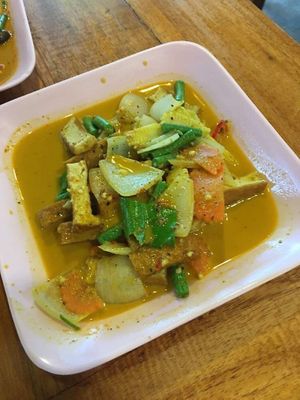 Red curry at Railay Family Restaurant in Krabi