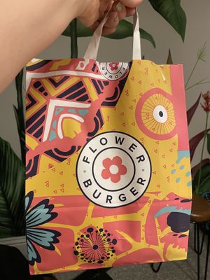   at Flower Burger in Brighton