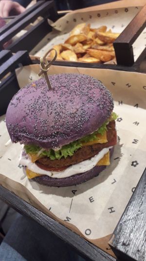  at Flower Burger in Brighton