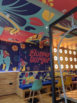  at Flower Burger in Brighton
