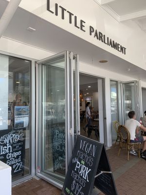   at Little Parliament in Rainbow Beach