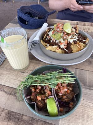   at Little Parliament in Rainbow Beach