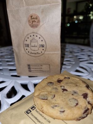 Chocolate chips cookie at The Cookie Jar in Chiang Mai