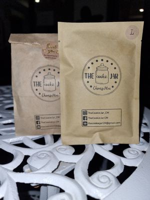 The packaging is beautiful at The Cookie Jar in Chiang Mai