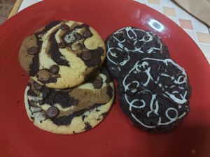 Tiramisu and After Eight cookies. They're bomb! at The Cookie Jar in Chiang Mai