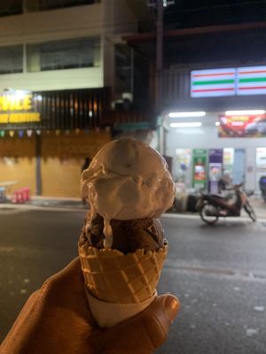 The small store front next to seven eleven   at The Cookie Jar in Chiang Mai