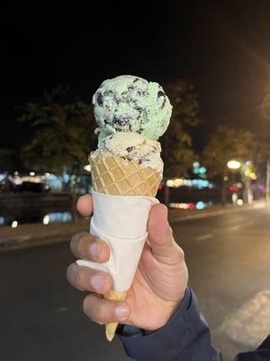 Mint chocolate   at The Cookie Jar in Chiang Mai