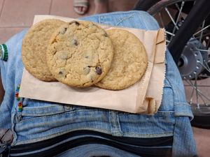 Amazing place, the cookies and ice cream are really delicious and the prices are affordable 🍦🍪 at The Cookie Jar in Chiang Mai