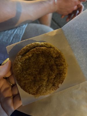 Cinnamon cookie  at The Cookie Jar in Chiang Mai