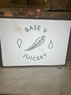   at Base V Juicery in Milan