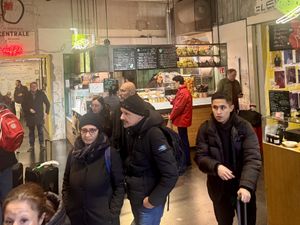 easy to miss  at Base V Juicery in Milan