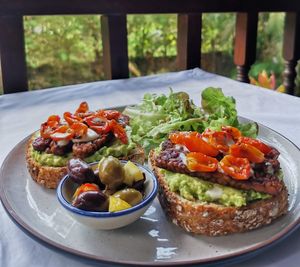 Avocado Tempeh Tartine at Yoga House in Koh Phangan