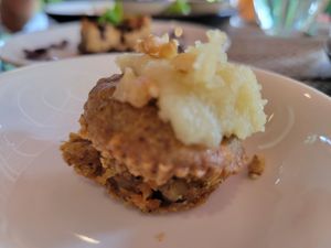 Mini carrot cake #Veganuary at Yoga House in Koh Phangan