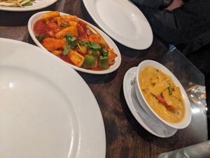 Tofu dishes. Red curry is delicious 🤤 at Mews Thai in Poulton-le-fylde