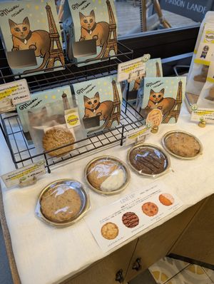 vegan cookies at Maison Landemaine in Tokyo