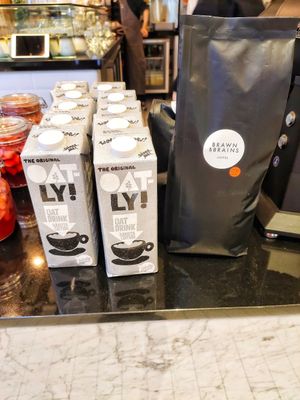 Oat milk at Am I Addicted in Central Singapore