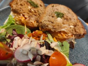 $16 kimchi sandwich at Am I Addicted in Central Singapore