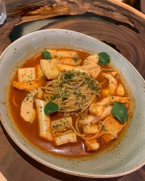 Torta di riso pasta  at Am I Addicted in Central Singapore