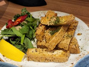 Tofu sticks at Am I Addicted in Central Singapore