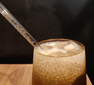 Drink: Chestnut Latte (Iced)  at Am I Addicted in Central Singapore