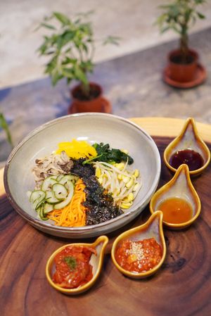 Vegan Option Jardin Bibimbap at Am I Addicted in Central Singapore