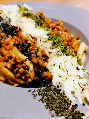 Doenjang Truffle Risotto at Am I Addicted in Central Singapore