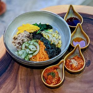 Vegan Option Jardin Bibimbap at Am I Addicted in Central Singapore