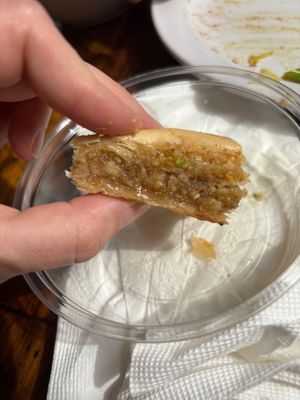 Dessert, those layers  at Umami Global Bistro in Catonsville