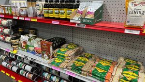 Staples at Corner Market/Bookstore in Calhoun