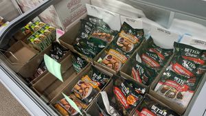 Better Chew and Marie Calendar at Corner Market/Bookstore in Calhoun