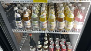 Great selection of Drinks at Corner Market/Bookstore in Calhoun