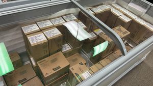 Better Chew and Worthington cases at Corner Market/Bookstore in Calhoun