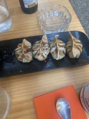 Gyozas  at TOFU Girona in Girona