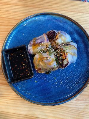 Rollitos vietnamitas  at TOFU Girona in Girona
