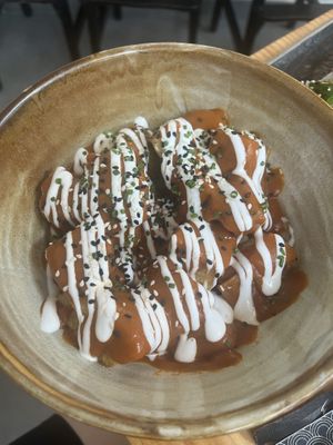 Patatas bravas   at TOFU Girona in Girona