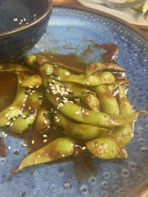 Edamame beans   at TOFU Girona in Girona