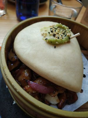 No chicken Bao at TOFU Girona in Girona