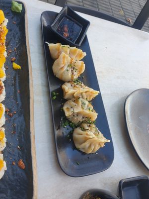 Gyozes verdures at TOFU Girona in Girona