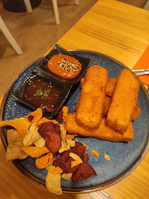 Sticks de tofu at TOFU Girona in Girona