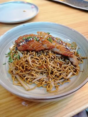 Katsu Heura yakisoba at TOFU Girona in Girona