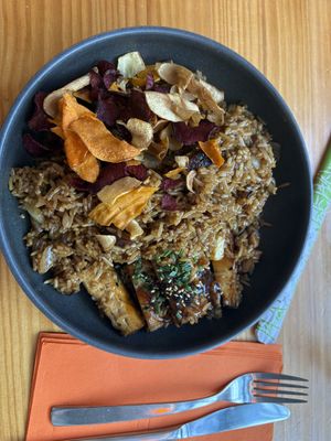 Tofu fried rice  at TOFU Girona in Girona