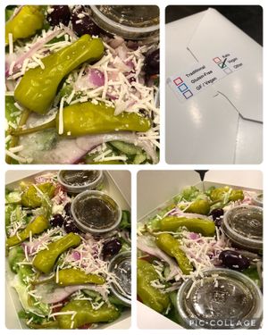 Greek Salad  at Razzi's Pizzeria - Greenwood Ave in Seattle