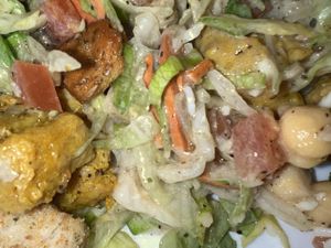 Razzi’s Famous Chopped Salad  at Razzi's Pizzeria - Greenwood Ave in Seattle