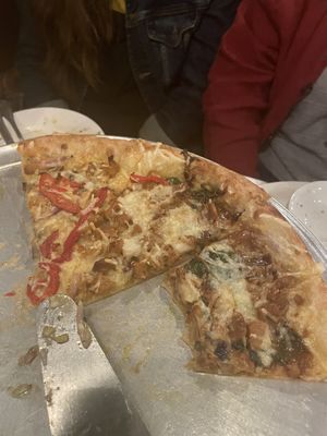 meant to take a picture before but it was soooo good we devoured it   at Razzi's Pizzeria - Greenwood Ave in Seattle