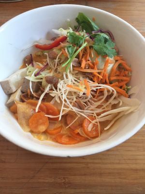 Red curry  at LaVietnamita in Barcelona