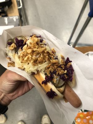 plant based Hot Dog 🌭   at IKEA in Karlsruhe