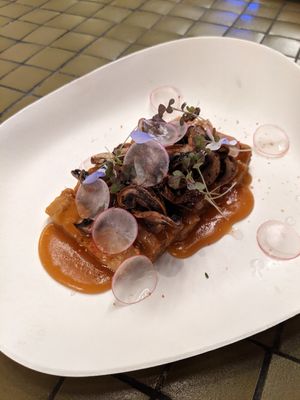 tempeh at Huma in Madrid