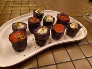 Blue bravas to share at Huma in Madrid