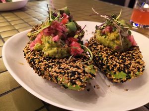 Aguacates rellenos (2 o 4 unidades) at Huma in Madrid